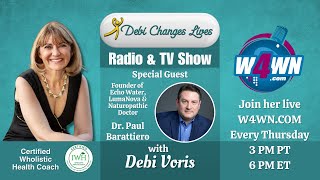Debi Has Dr Paul reveal Science Behind Echo Flask Hydrogen Water & LumaNova Red Light Therapy