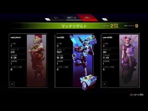 [ApexLegends] ハボックがつよいだけだったマッチ