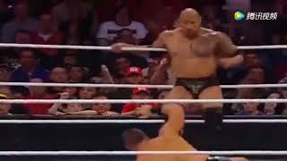 WWE 幸存者大赛的惊喜回归，强森的那个是真的帅！