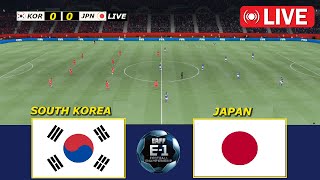 LIVE : South Korea vs Japan | EAFF E-1 Football Championship 2025 | Realistic eFootball Pes 21Game