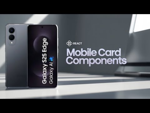 Build a Dynamic Phone Product Card with React Props & Tailwind CSS | Rabi Codes