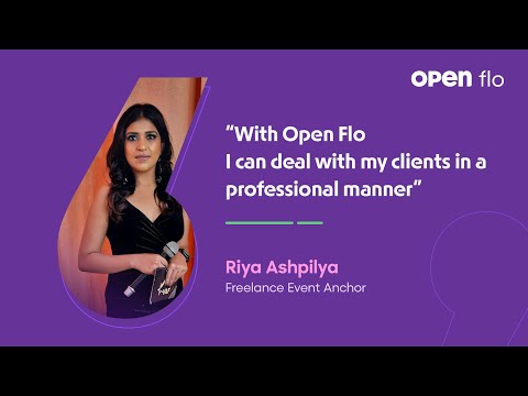 Watch how Open Flo helped Riya with her freelancer finances