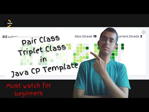 #19 || Pair and Triplet class || CP