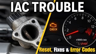 Symptoms of a Bad Idle Air Control Valve (How to Reset IAC Valve, Fixes + P0505 P0506 P0507 Codes)