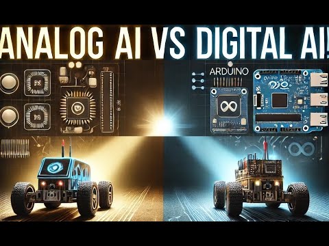 Analog AI vs Digital AI: Can a Light-Chasing Car Outsmart a Smart Car?
