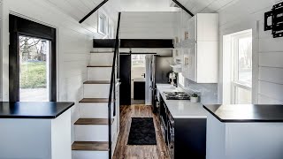 Inside "The Braxton" Tiny Home: Full Gourmet Kitchen & Luxe Design in 200 Sq Ft!