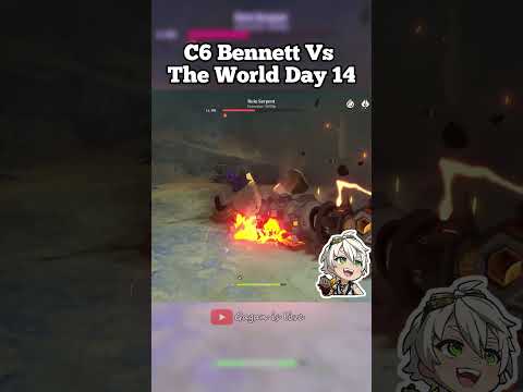 C6 Bennett Vs The World Day 14 #viral #genshinimpact #trendingshorts #C6Bennett #BossRush