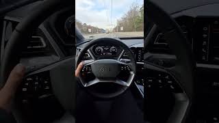 2022 Audi Q4 35 e-tron *ACCLERATION* SHORT! #short #shorts #dailyshorts #dailyshort #audi #etron