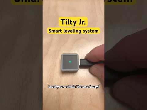 Tilty Jr. - the tiniest smart leveling system! #automobile #homeassistant #smartvan #automation