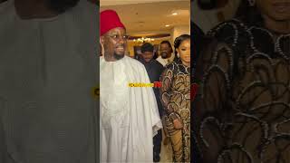 Obi Cubana and his wife are here for the white wedding of #jp2025