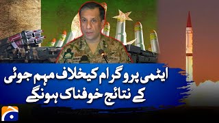 DG ISPR Warns “Dire Consequences” for Any Attack on Pakistan’s Nuclear Program | Geo News
