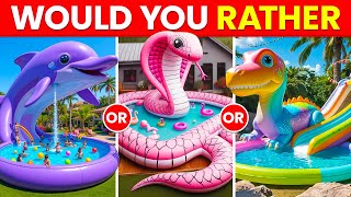 Would You Rather...? Build Your ANIMAL Dream House 🐯🦄🏠🌈✨
