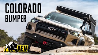 Chevy Colorado ZR2 Front Bumper:  TOUGH & WINCH-READY!