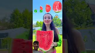 Watermelon😱challenge #funny #fanpage #eating #pink #katebrush #tiktok #viralshorts
