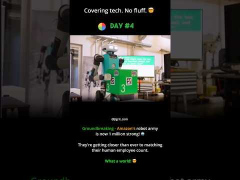 Amazon's 1 Million Robot Army vs. Its Human Workforce