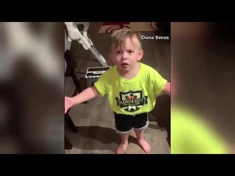 Mom didn't kiss baby this morning