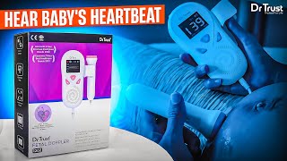 Dr Trust USA Fetal Doppler 1202 - Best Baby Heartbeat Monitor during pregnancy