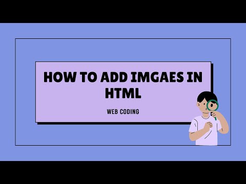How to add images in html