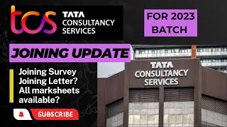 TCS Onboarding update! #tcs #joining #update #2023