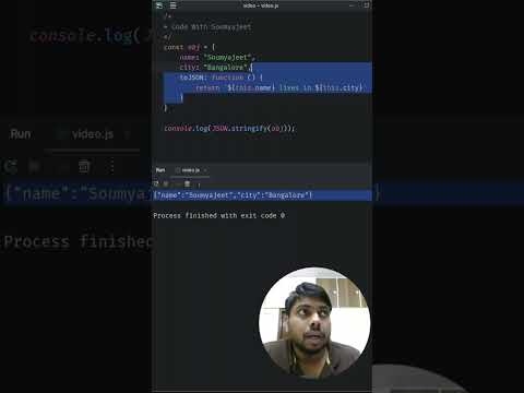 Do You Know this JSON.stringfy Method  #shorts #youtubeshorts