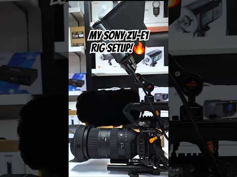 Sony ZV-E1 Rigged to Perfection – My Go-To Setup!