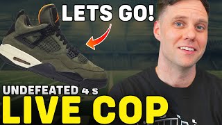 LIVE COP: UNDEFEATED AIR JORDAN 4 & CHICKEN W'S TEE SOON!