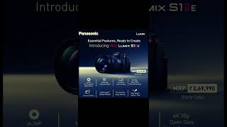 Create on the Go with Lumix S1IIE | 6K Video, Pro Stabilization & Compact Design
