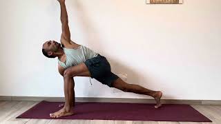Deep breaths stretching @sunilparihaYogi @seedyogaschool