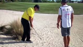 Patrick Reed "cheating" at Hero World Challenge