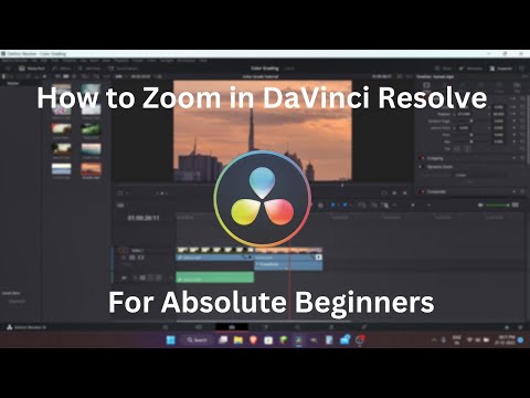 The Ultimate Beginners Guide on How to Zoom Into a Video Clip in DaVinci Resolve