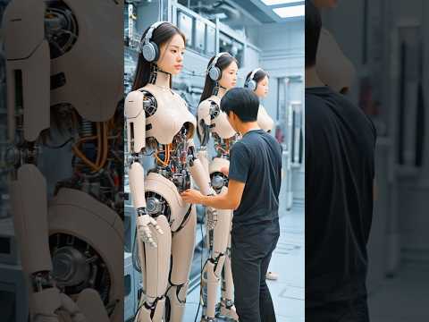 Lab Reveals Stunning Creations #tech #meibot #robot #youtubeshorts