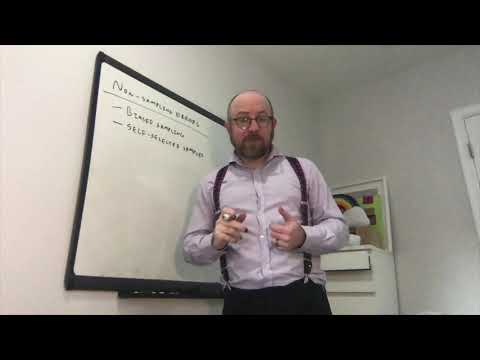 Sampling and Nonsampling Error