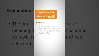 "Mastering Rowspan & Colspan in HTML Tables: Create Stunning Layouts!"