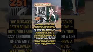 Ozzy, Ants, and the $275K Party #doyouknow #factsyoudontknow #amazingfacts #movie