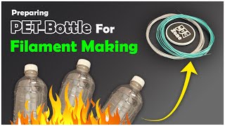 Preparing PET Bottles for 3D Printer Filament | Step-by-Step Guide by WTC Zone #diy #pet #tutorial