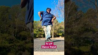 Tv off dance trend #explorepage #tvoff #notlikeus #kendricklamar #footwork #cwalk #cripwalk #fyp
