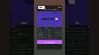 Search Bar Using HTML, CSS & JavaScript 🔍 | Interactive Filter Search Box #coding #uidesignlearning