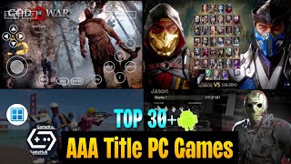 TOP 30+ GameFusion/Winlator - High End Graphics Games For Snapdragon 8 Elite