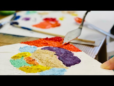 Color of Life :: 靜心肌理畫