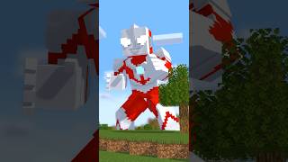 Ultraman in Minecraft !