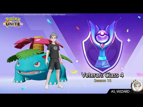 POKEMON UNITE RANKED GAMEPLAY | VENUSAUR GAMEPLAY 😎 | POKEMON UNITE 2023 |