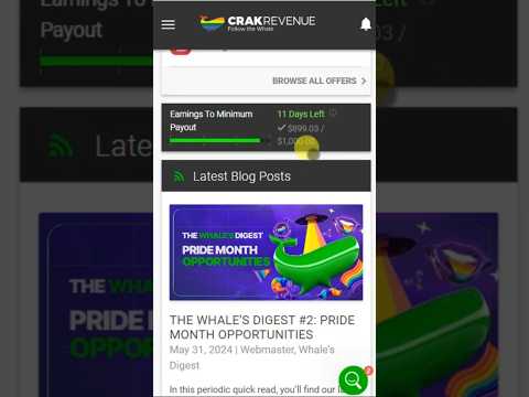 Crakrevenue Affiliate Network Guide | Short Tutorial