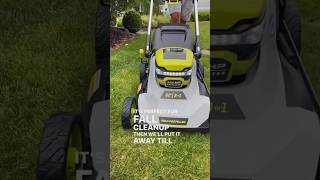 RYOBI 40V 21” Self-Propelled Lawn Mower #TeamBattery