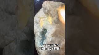 底装干净 淡淡的粉色太适合做女件了#翡翠 #翡翠原石 #緬甸翡翠 #缅甸翡翠玉石 #緬甸翡翠賭石 #賭石