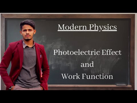 photoelectric effect, Work Function | BSc Modern Physics