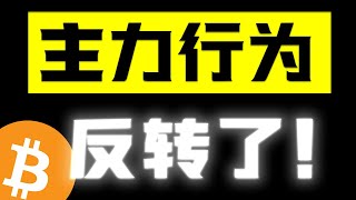 主力不卖了，开始买入了！比特币在十万支撑位要开始反转了吗？#btc #eth