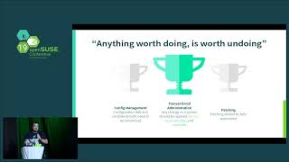 openSUSE Conference 2019 - openSUSE MicroOS