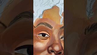 Painting EYEBROWS 🤨 #Art #Painting #ArtCourse
