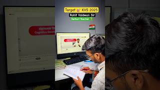 Target 🎯 Kvs 2025 : Sarkari Teachers : Motivation by Rohit Vaidwan Sir 😍 #kvs #adhyayanmantra