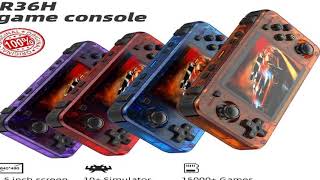 R36H original open-source handheld console with built-in 15000+games R36H handheld game console